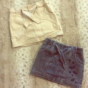 Set of 2- Girl’s “skorts”